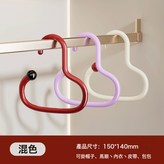 白紫紅：【3個】簡約丨衣帽掛鉤:如圖 × 1個