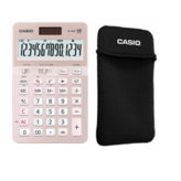 (핑크+파우치포함)카시오 정품 계산기