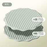 新款雲朵雙面按摩矽膠墊綠色 可水洗 × 1個