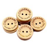 15mm50個一包*圓形*with love × 1個