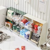 빈티지 그린 캡슐 커피 티백 보관 디스펜서 × 1개