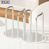 雙座條紋杯架-銀色:如圖 × 1個