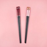 兒童短）女孩+粉貓 × 1個