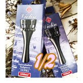 小提琴1/2拉弦板, 附4個微調鈕及尾線 × 1個