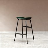 無後背-墨綠皮革,坐高55cm × 1個