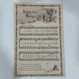 13.빈티지캐롤엽서_Away In A Manger × 1개