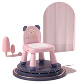 粉紫 - 護脊定型 無餐盤 × 1個