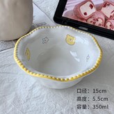 小熊花邊碗,單勺 × 1個