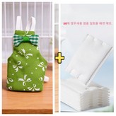 M사이즈리본+50매 앵무새용 범용 일회용 배변패드 × 1개