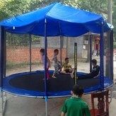 2.44m블루+캐노피 × 1개