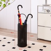 花格雨傘桶（啞光黑） × 1個