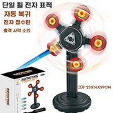 B. 단일 바퀴 회전 득점 목표 × 1개