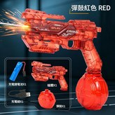 紅色 變形高速電動水槍 彈鼓版 × 1個