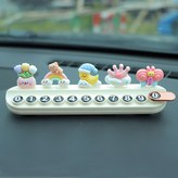 蝴蝶月亮五件組合--米色停車牌:如圖所示 × 1個