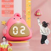 語音發光款小粉萌萌雞 - 100次計數 炫酷燈光 智慧鼓勵送身高貼 × 1個