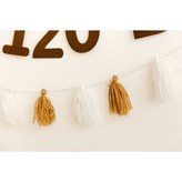 卡其白 流蘇串-附木珠珠 × 1個