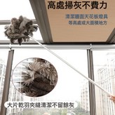 不鏽鋼長款伸縮鴕鳥毛伸開100cm:如圖 × 1個