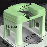 하이 스타일 그린 26cm 높이 × 1개