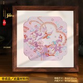 【杏花鳥-咖色相框】全套材料包:22*22 × 1件