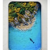 停靠--帶細沙【含鯨魚】-全套材料包+詳 × 1個