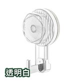 吸盤式掛鉤-透明白