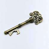빈티지 열쇠모양 오프너 엔틱 키링 병따개 청동 × 1개