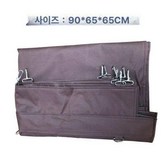 커피색 천 가방 × 1개