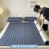 方格淺綠, 90x200cm牀護墊 × 1個
