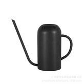 半球形加高淋花壺 - 啞黑 × 1個