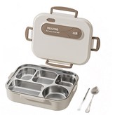 기본형-코코아 브라운 도시락통 × 1개