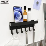 MKH1002黑色(6鉤):螺絲打孔款 × 1個