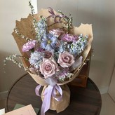 紫色秘境 - 曼塔混搭花束成品 × 1個