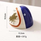 藍色鯊魚頭 × 1個