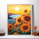 해바라기 40*50CM