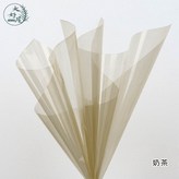 彩色玻璃紙【奶茶】 × 1個