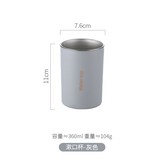 常規款灰色:401-500ml × 1個