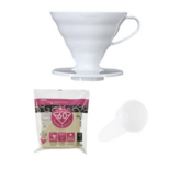 화이트[드리퍼]*브라운[여과지] × 2세트