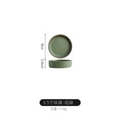 3.5寸味碟-啞綠 × 1個