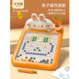 【電商盒】大號磁性運筆畫板(2支筆/10張雙面繪畫卡):1 × 1個