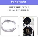 15 번 하이얼 원형 4개 클립 15mm 배관용 × 1개