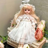 白色羽翼天使單買娃娃身上服裝 不包括娃娃 × 1個
