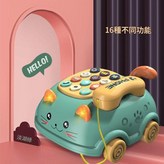 貓咪電話機綠 彩盒 × 1個