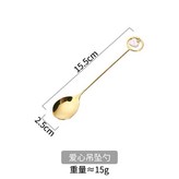 愛心吊墜勺 × 1個