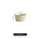4.5寸飯碗-黃米 × 1個