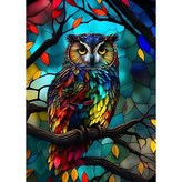 네온속의 부엉이