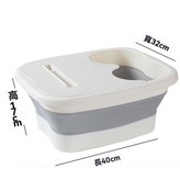 【淺桶帶蓋】白灰 × 1個
