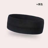 無縫髮帶【黑色】1條 × 1個