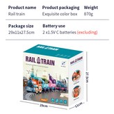 馬卡龍火車英文包裝  1套 × 1個