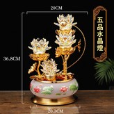 五品水晶開花款(右)