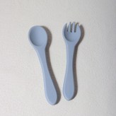 藍灰新硅膠叉勺 × 1個